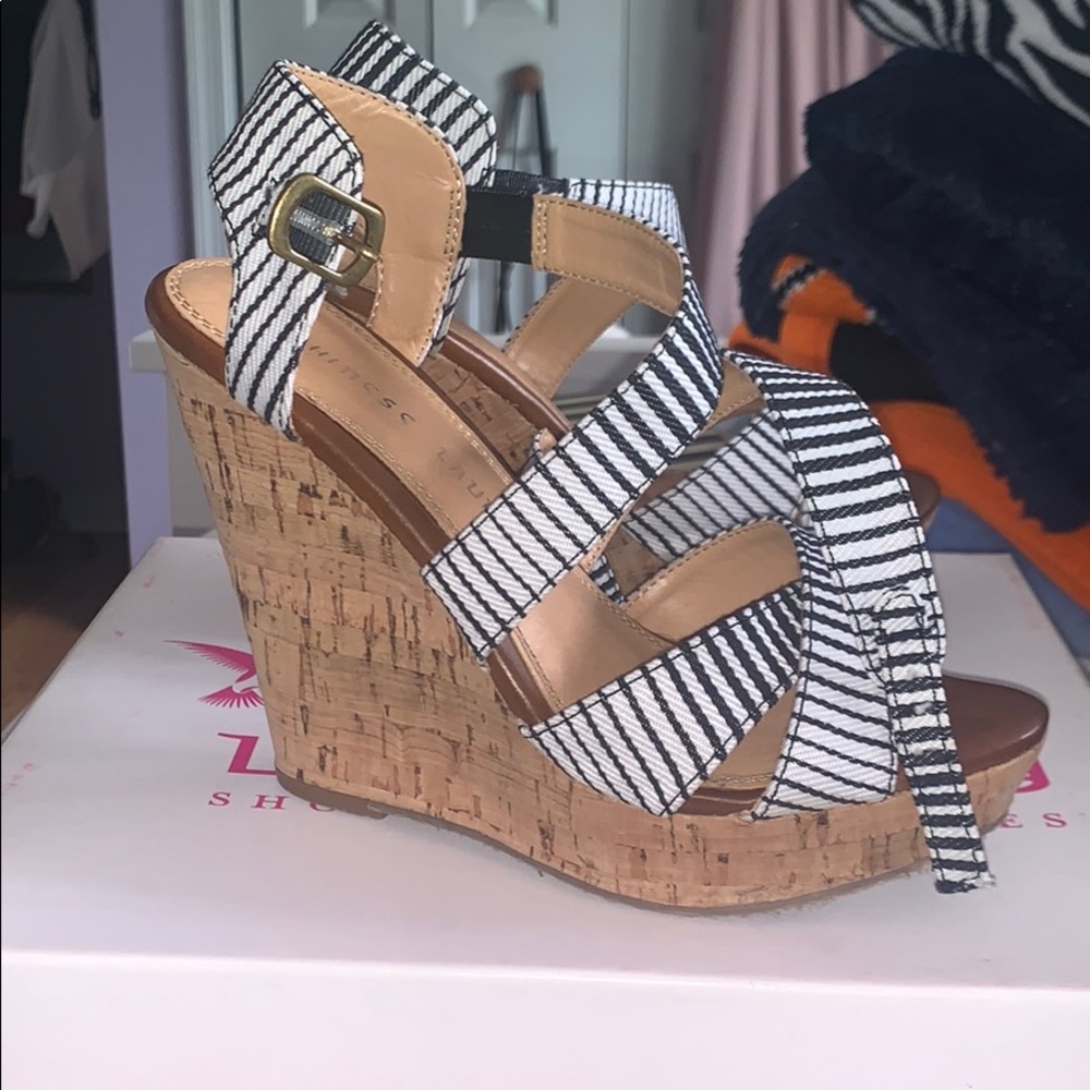 Striped Wedge from Francesca’s!